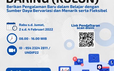 E-Learning/Online Learning (KULON) Training in 2022