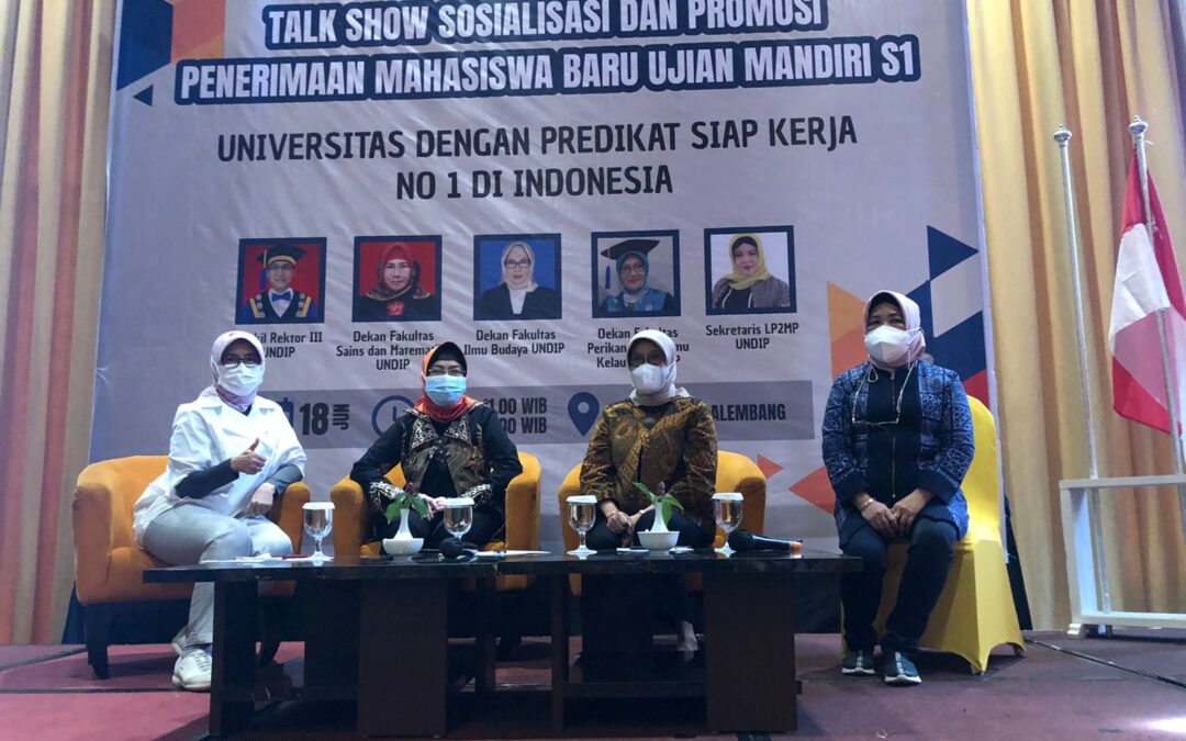 Talkshow on Student Admission for Undergraduate Independent Examination in Palembang