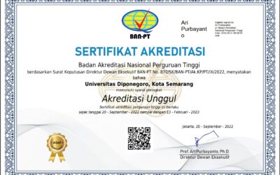 Universitas Diponegoro Achieve “Unggul” Accreditation