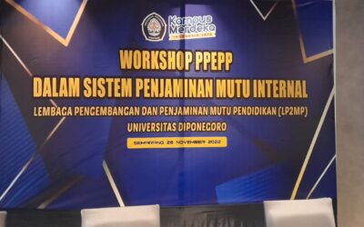 Workshop PPEPP dalam Sistem Penjaminan Mutu Internal UNDIP