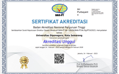 Universitas Diponegoro Achieve “Unggul” Accreditation