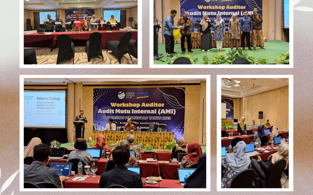 Workshop Auditor Audit Mutu Internal (AMI) Universitas Diponegoro Tahun 2023