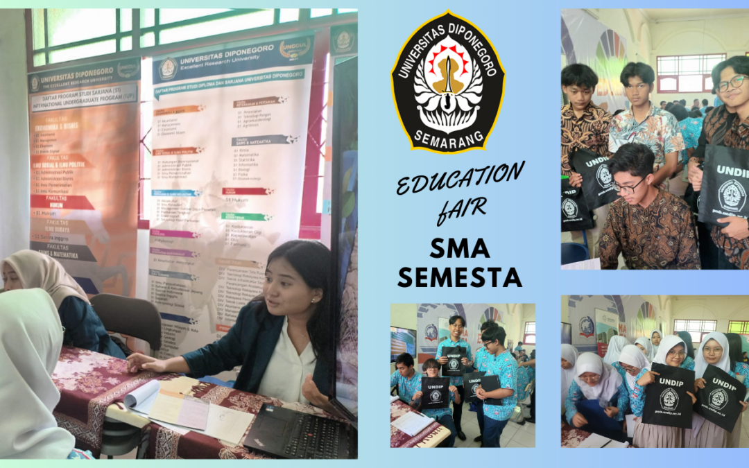 Pameran Pendidikan Undip pada Event Education Fair SMA Semesta Bilingual Boarding School