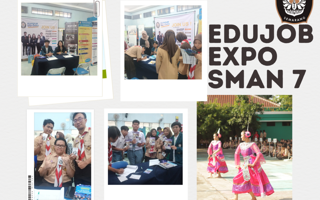 Undip takes an active role at Edujob Expo SMAN 7 Semarang