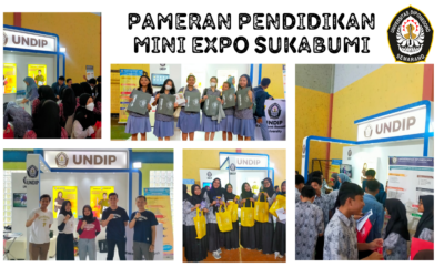 Pameran Pendidikan Undip pada Event Mini Expo Sukabumi 2023