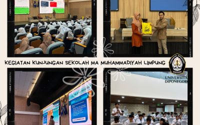 KEGIATAN KUNJUNGAN SEKOLAH MA MUHAMMADIYAH LIMPUNG BATANG KE UNIVERSITAS DIPONEGORO