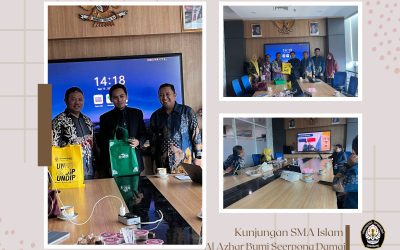 UNDIP Terima Kunjungan Guru SMA Islam Al Azhar Bumi Serpong Damai