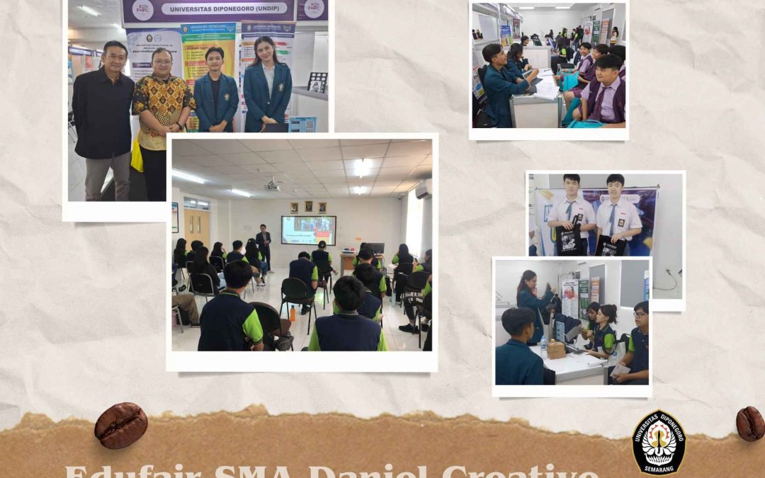 Universitas Diponegoro Perkenalkan Program Studi pada Edufair SMA Daniel Creative